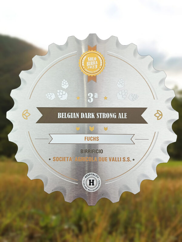 Fuchs Dubbel | birra agricola artigianale Due Valli - immagine 2