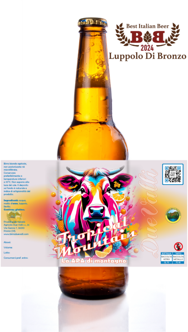 Tropical mountain best italian beer